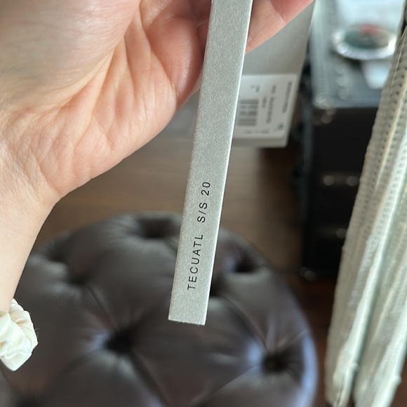 SOLD- RARE FIND Brand new Rick Owen cropped sequined jersey top - Picture 4 of 5